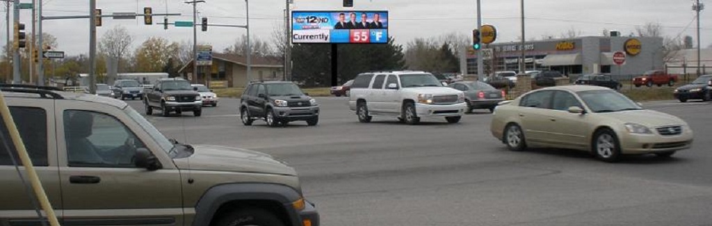 Digital Billboard Signage available at 11th & Lorraine (east face) in Hutchinson, KS
