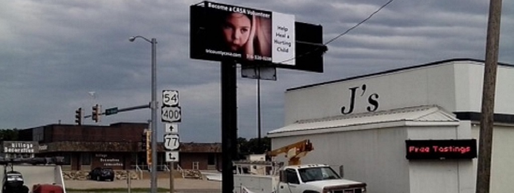 Static Billboard Signage available at HWY 54 & HWY 77, Augusta (West Face) in Augusta, KS