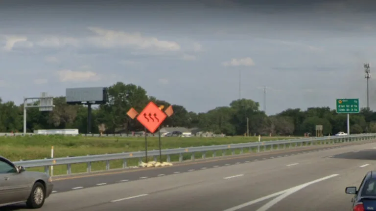 North facing static billboard at I135 North Junction.