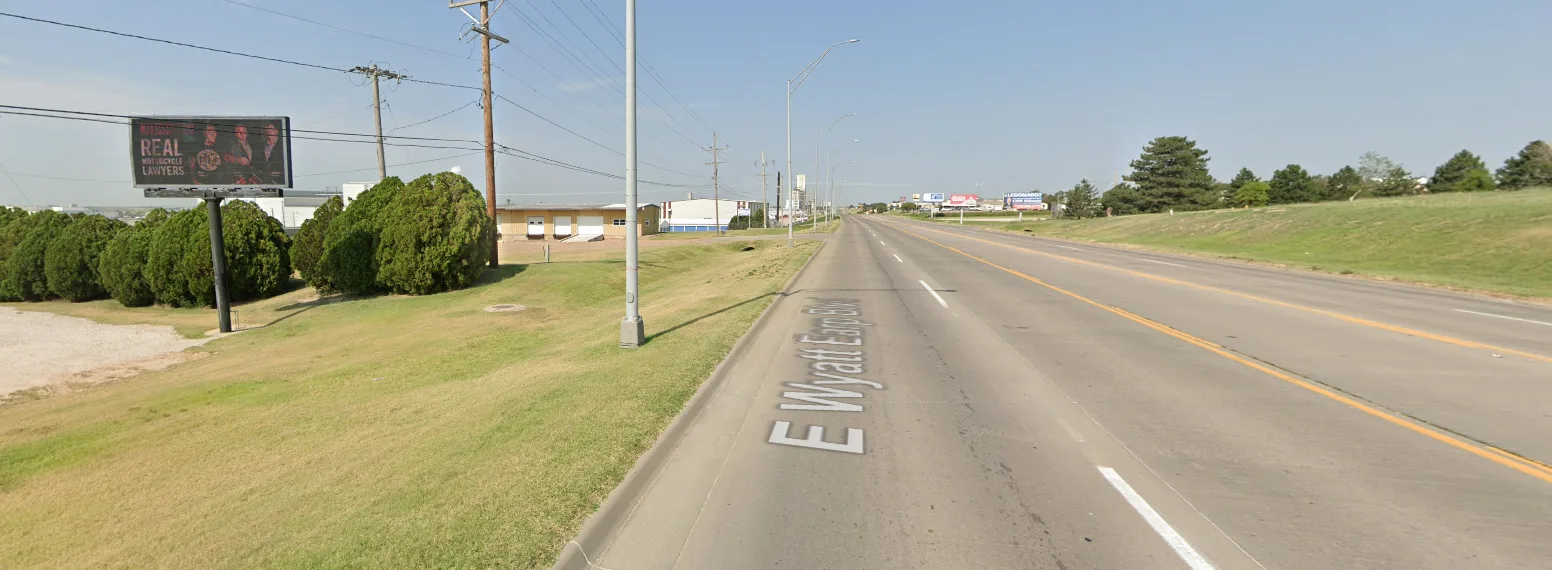Digital billboard in Dodge City, Kansas, location at N 14th and East Wyatt Earp Blvd.