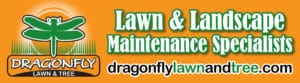 Dragonfly Lawn and Tree Digital Billboard.