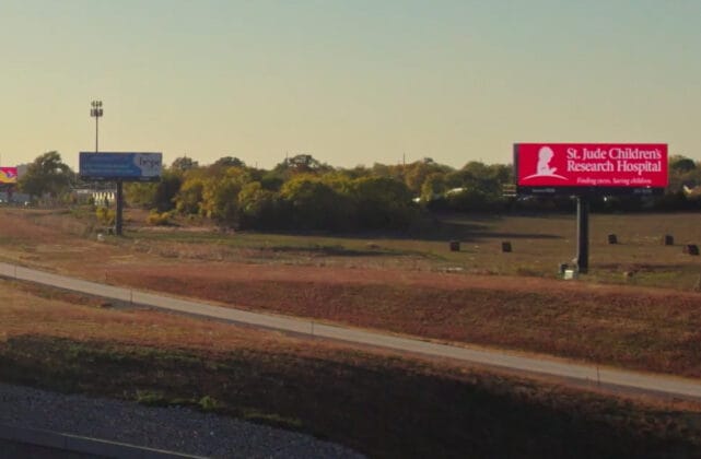 Billboards at K96 and Kellogg at Greenwich.